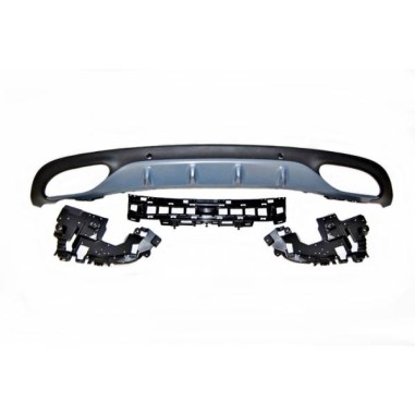 Pare-choc arrière Mercedes W205 2P 14-18 Look AMG