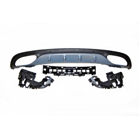 Pare-choc arrière Mercedes W205 2P 14-18 Look AMG