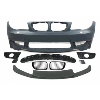 Pare-Choc Avant BMW E82/E88/E87/E81 Look M1 Déflecteur Avant