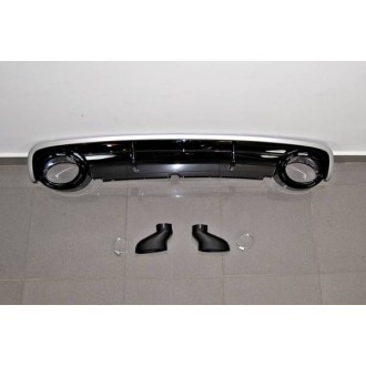 Diffuseur arrière Audi A6 Sedan / Avant C6 2004-2008 Look...