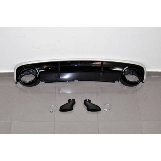 Diffuseur arrière Audi A6 Sedan / Avant C6 2004-2008 Look... 2