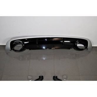 Diffuseur arrière Audi A6 Sedan / Avant C6 2009-2012 Look... 2