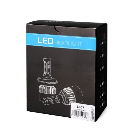 2 AMPOULES LED H7 80W 9 A 32V 10000