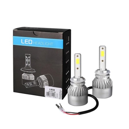 2 AMPOULES LED H27 80W 9 A 32V 