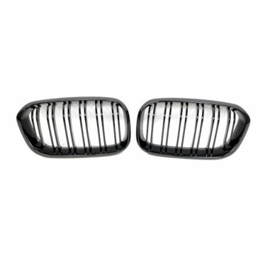 Calandre BMW F20 / F21 LCI Look M1 Noir brillant