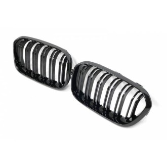 Calandre BMW F20 / F21 LCI Look M1 Noir brillant 2