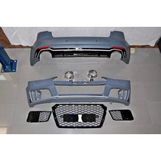 Kit De Carrosserie Audi A4 B9 2016 Sedan Look RS4 2