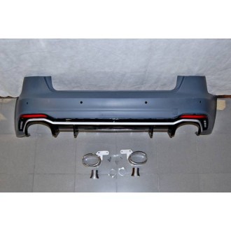 Pare-choc arrière Audi A4 B9 2016 4 Porte Look RS4 2