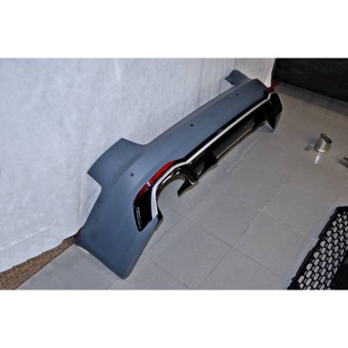 Pare-choc arrière Audi A4 B9 2016 4 Porte Look RS4