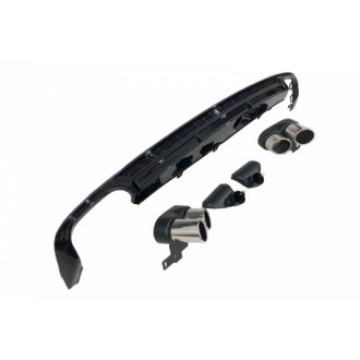 Diffuseur arrière Audi A6 / A6 Avant C8 Sline Look S6 2