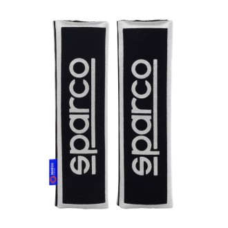 2 FOURREAUX CEINTURE NOIR SPARCO 2