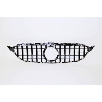 Calandre Mercedes W205 2014-2018 Look GTR Black 2