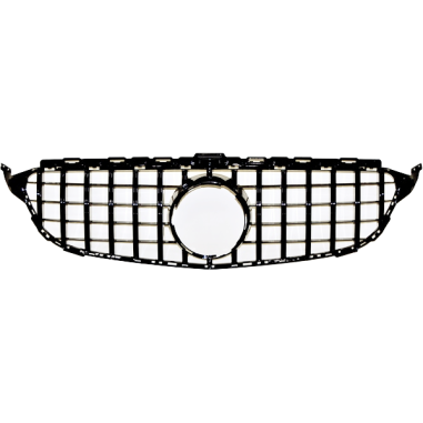 Calandre Mercedes W205 2014-2018 Look GTR Black
