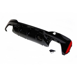 Diffuseur arrière BMW G30 / G31 M Look M5 Noir Brillant 2
