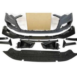 Pare-Choc Avant Audi A6 C8 2020+ Look RS6 Carbone 2