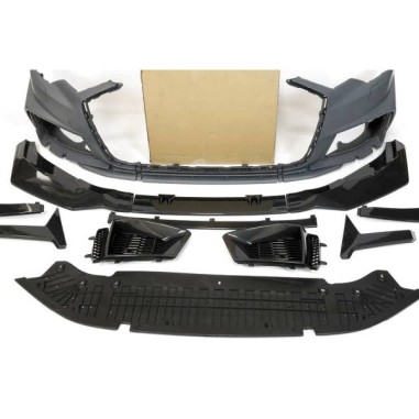 Pare-Choc Avant Audi A6 C8 2020+ Look RS6 Carbone