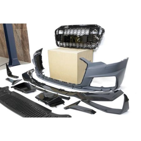 Pare-Choc Avant Audi A6 C8 2020+ Look RS6 Carbone