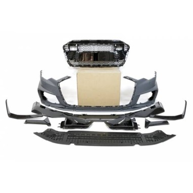 Pare-Choc Avant Audi A6 C8 2020+ Look RS6 Carbone