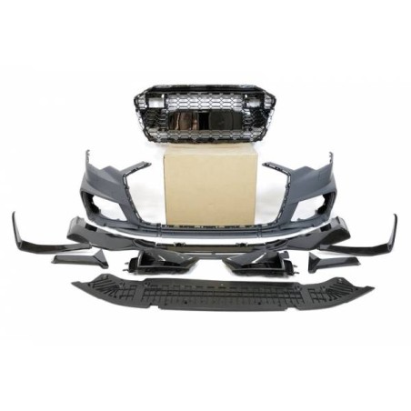 Pare-Choc Avant Audi A6 C8 2020+ Look RS6 Carbone