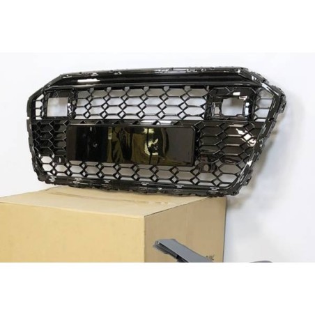Calandre AUDI A6 2020 C8 Look RS6 Noir