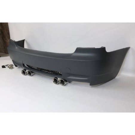 Pare-choc arrière BMW E92 / E93 Look M3, ABS 2 Sorties, Echappement