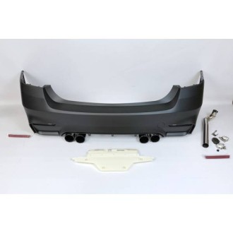 Pare-choc arrière BMW F32 / F33 / F36 Look M4 2 Sorties,...