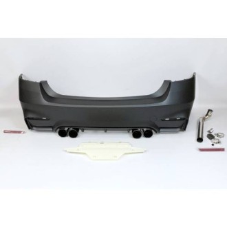 Pare-choc arrière BMW F32 / F33 / F36 Look M4 2 Sorties,... 2