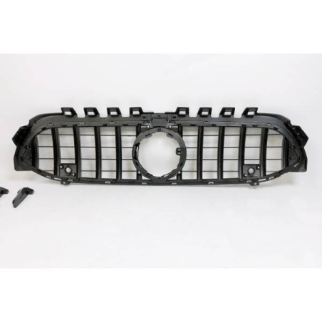 Calandre Mercedes W177 / V177 Look GTR Caméra 360 Noir brillant