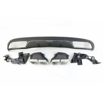 Déflecteur Arrière Mercedes W205 2014-2018 4P / SW Look...