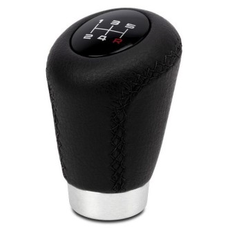 POMMEAU CUIR NOIR BAGUE MARCHE AR