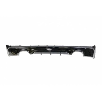 Diffuseur arrière BMW F22 / F23 14-19 2 Echappement Noir...