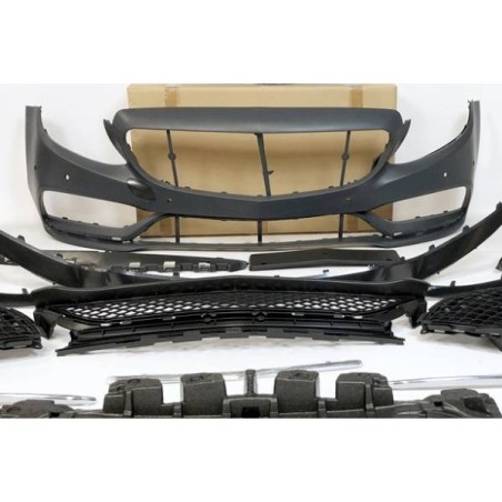 Pare - Choc Avant Mercedes W205 2014-2018 2P / 4P / SW look AMG C63
