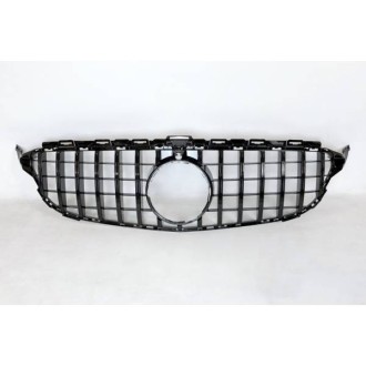 Calandre Mercedes W205 2015-2018 Full Black Caméra