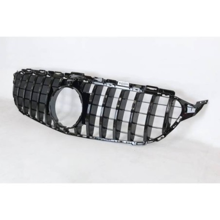 Calandre Mercedes W205 2015-2018 Full Black Caméra