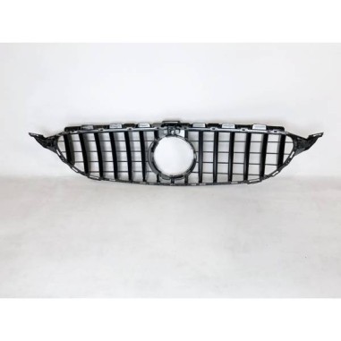 Calandre Mercedes W205 2015-2018 Full Black Caméra