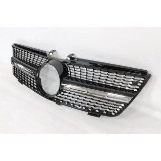 Calandre Mercedes W164 2005-2008 Look Diamond Black 2