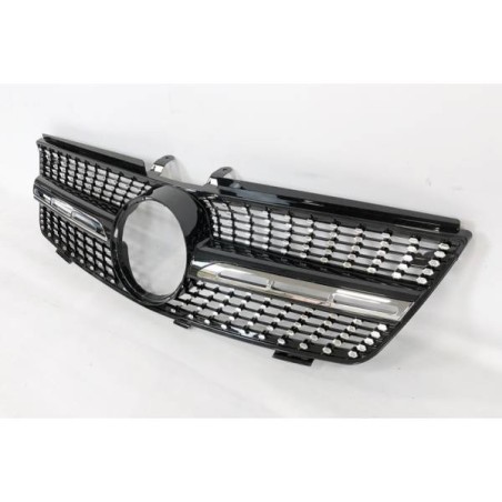 Calandre Mercedes W164 2005-2008 Look Diamond Black