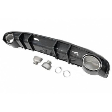 Diffuseur arrière Audi A4 2016+ B9 Look RS4...