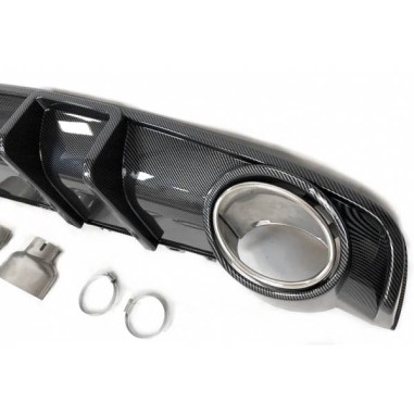 Diffuseur arrière Audi A4 2016+ B9 Look RS4...