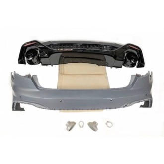 Pare-choc arrière Audi A4 2020+ Look RS4