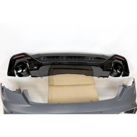 Pare-choc arrière Audi A4 2020+ Look RS4