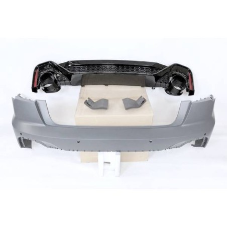 Pare-choc arrière Audi A6 C8 4 Portes Look RS6