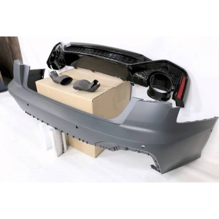 Pare-choc arrière Audi A6 C8 4 Portes Look RS6