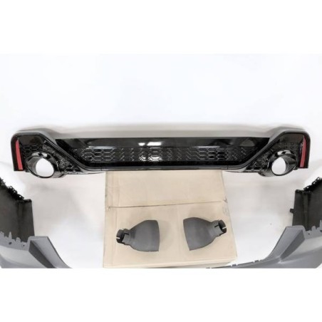 Pare-choc arrière Audi A6 C8 4 Portes Look RS6