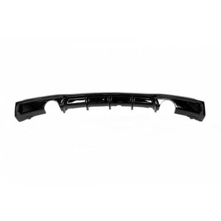 Diffuseur arrière  BMW F30 / F31 Look M Performance 2 Sorties Noir brillant