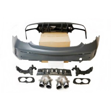 Pare-choc arrière Mercedes W205 2P 14-18 / 19+ Look E53