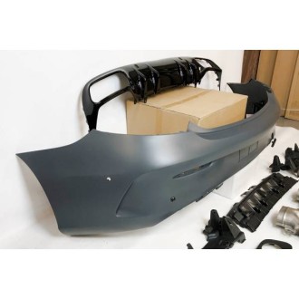 Pare-choc arrière Mercedes W205 2P 14-18 / 19+ Look E53 2