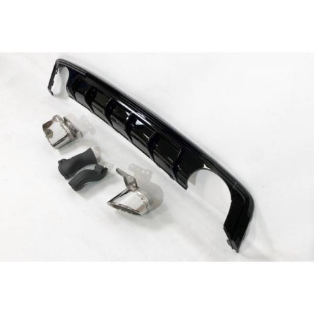Diffuseur arrière Audi A6 / A6 Avant C8 19-21 Look RS6