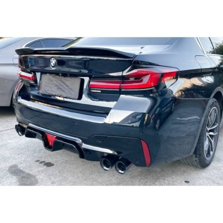 Diffuseur arrière BMW G30 / G31 Look M5 CS Noir Brillant
