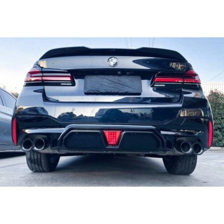 Diffuseur arrière BMW G30 / G31 Look M5 CS Noir Brillant